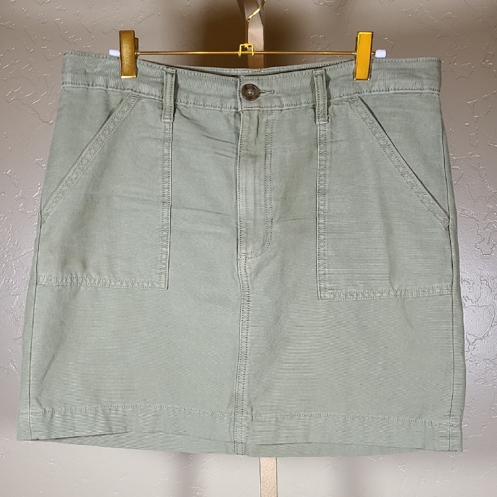 Lucky Brand Olive Green Skirt Size 10